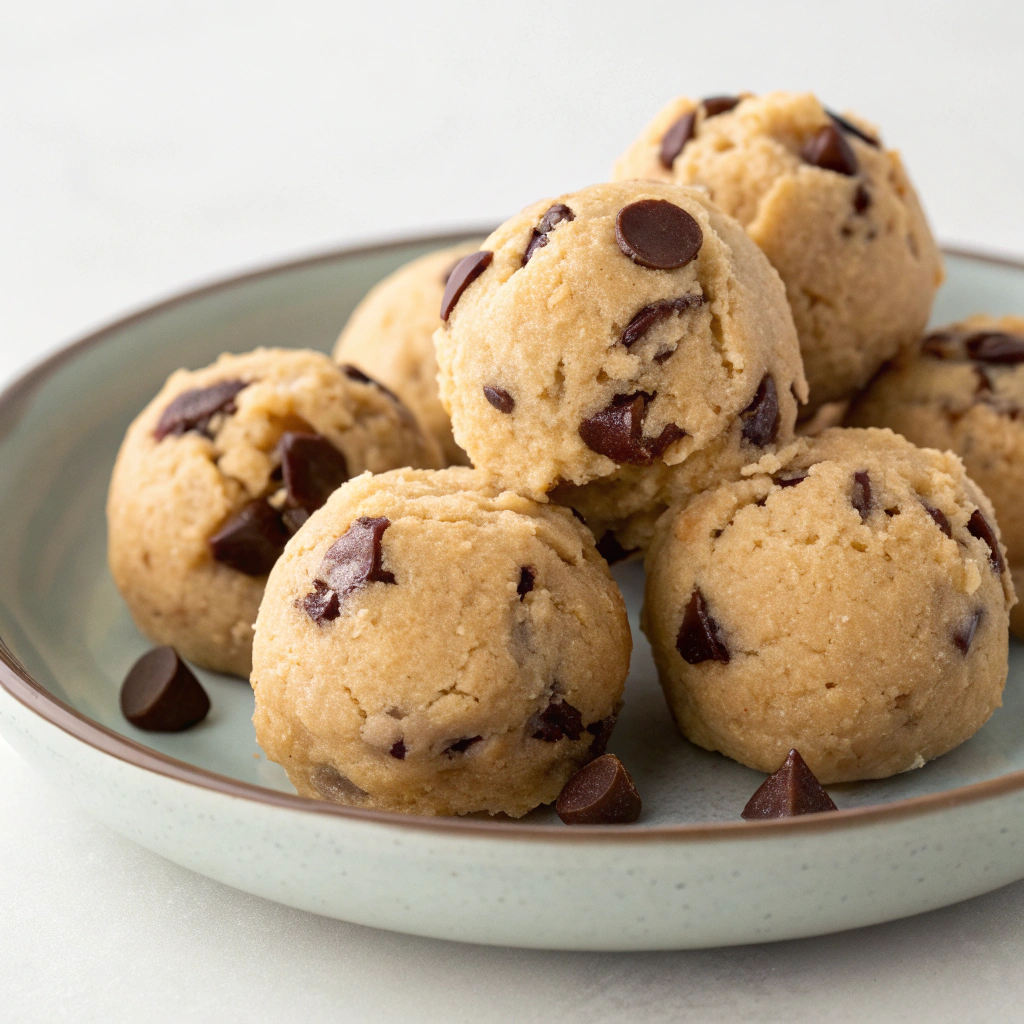 Chocolate Chip Cookie Dough Bites | Wednesday Special Desserts