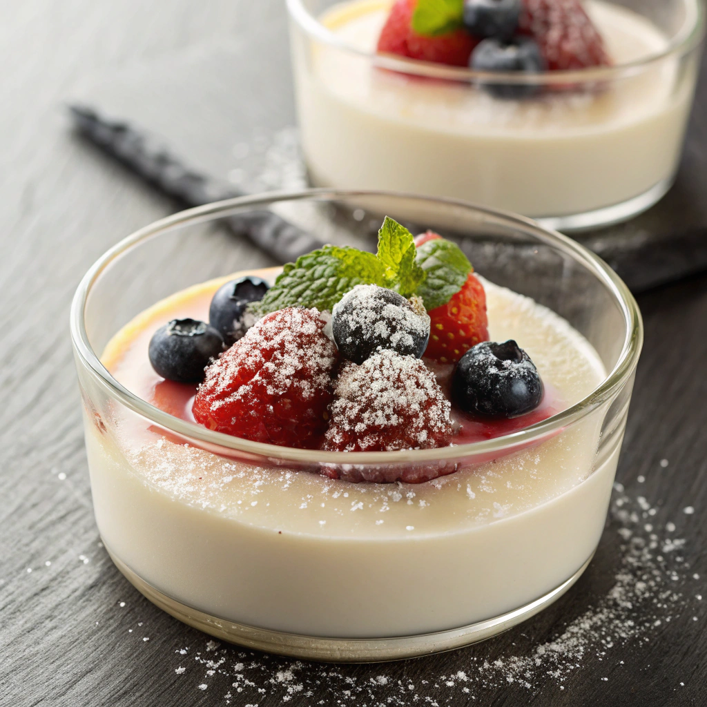 Classic Vanilla Panna Cotta | Wednesday Special Desserts