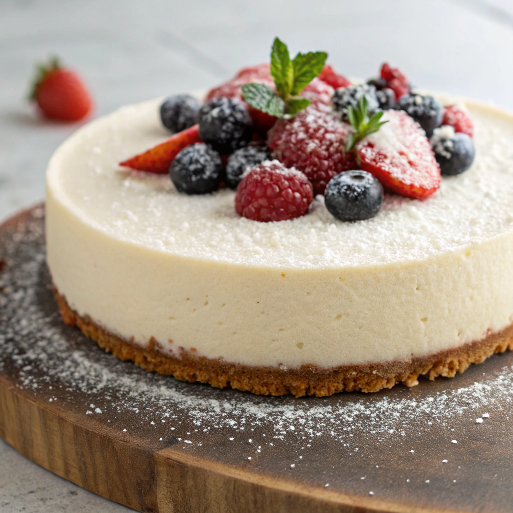 Easy No-Bake Cheesecake | Wednesday Special Desserts