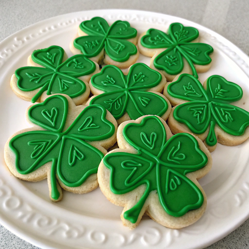 Mint Chocolate Chip Cupcakes topped with green mint frosting, ideal as a fun St. Patrick's Day Dessert.