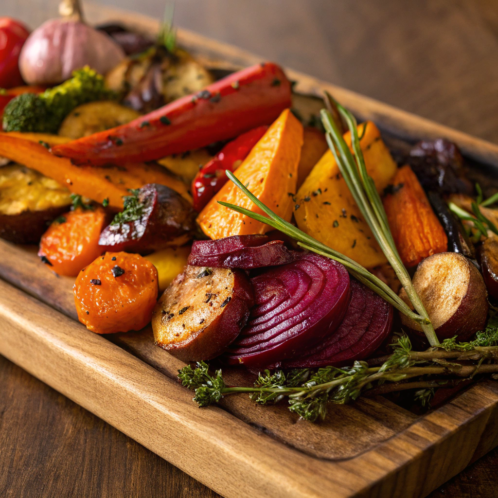 Roasted Spring Vegetable Medley - Spring Dinner Ideas