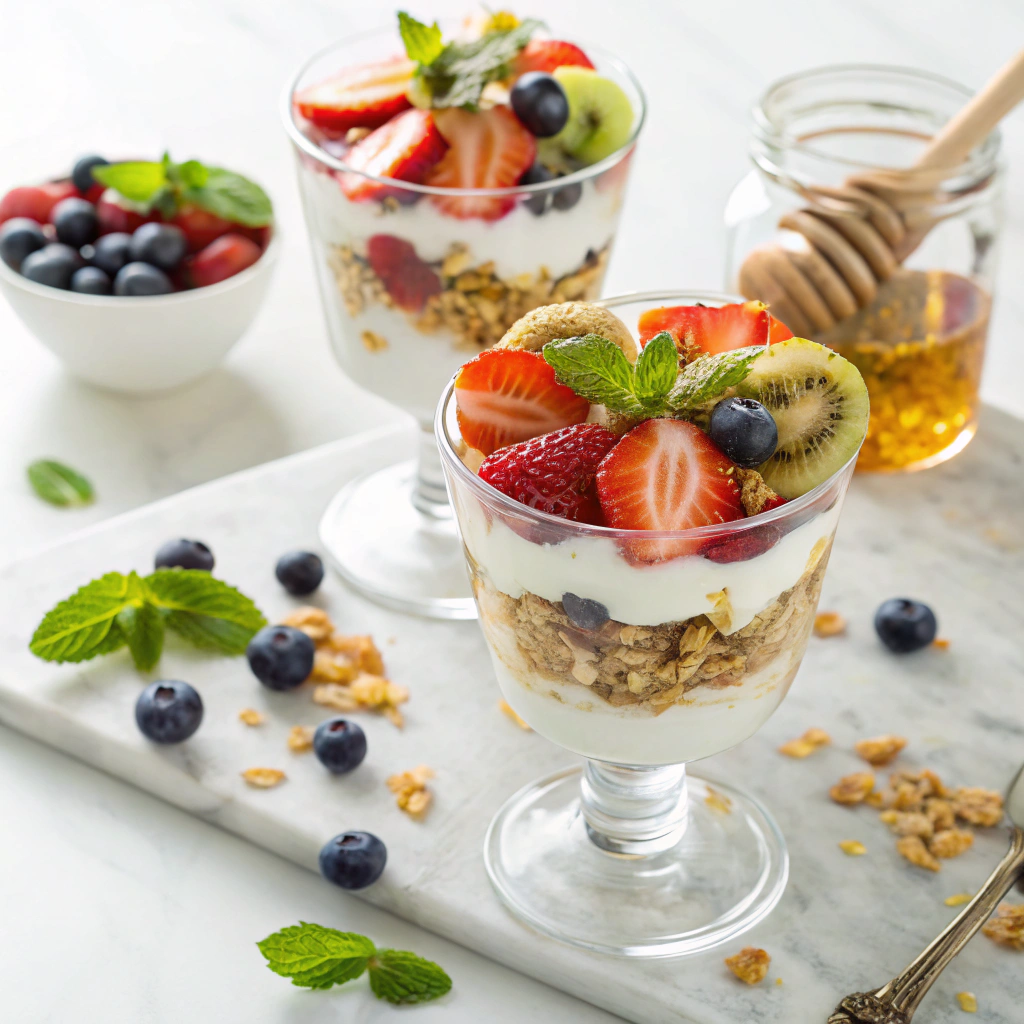 Fruit and Yogurt Parfaits - Quick and Delicious Family Meal Ideas