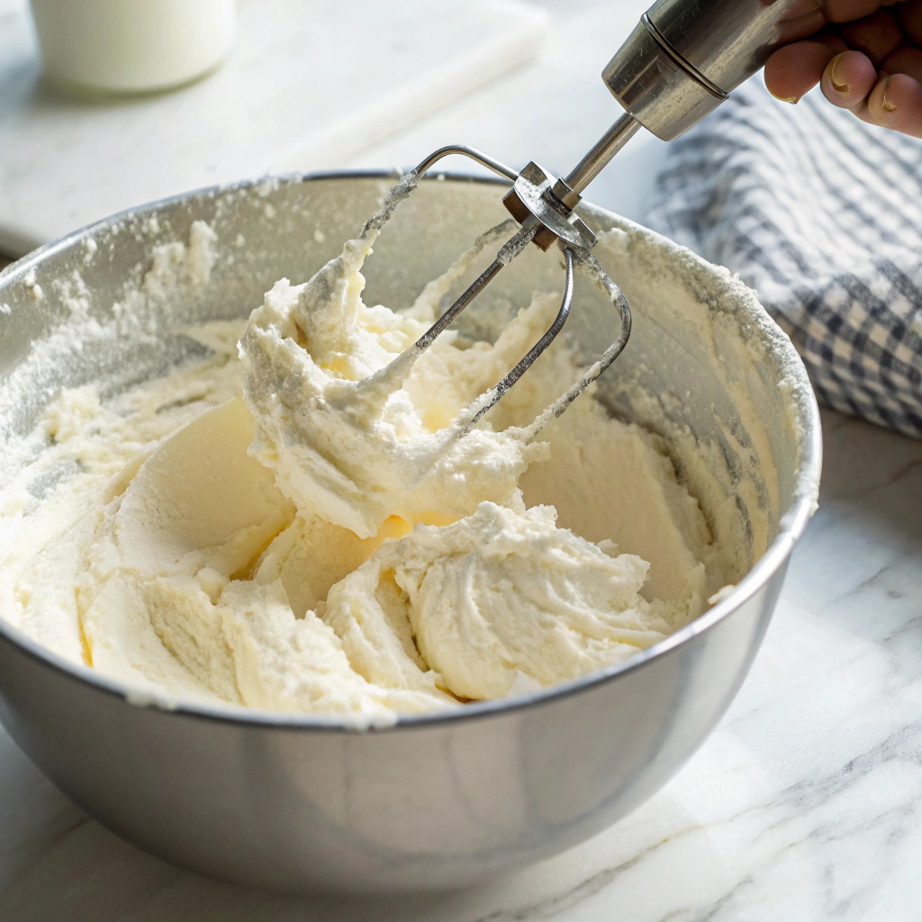 Step-by-step preparation of no bake pineapple lush dessert.