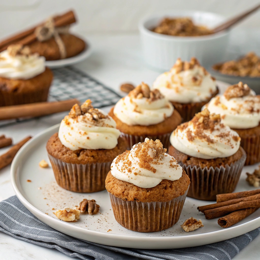 Classic Carrot Cake Muffins