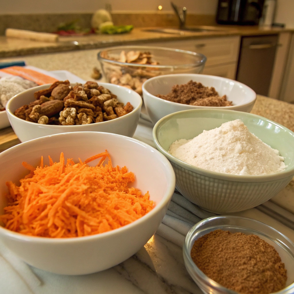 Classic Carrot Cake Muffins