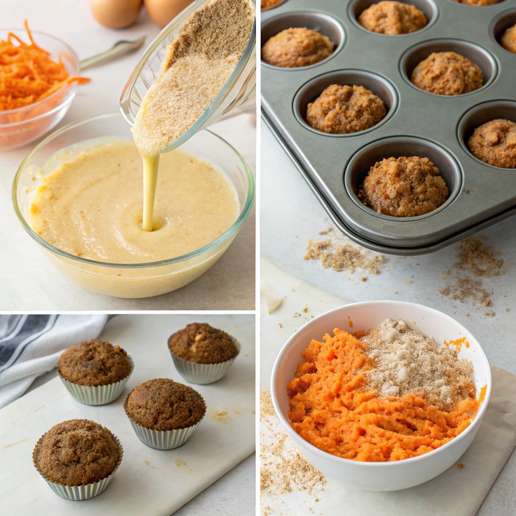 Classic Carrot Cake Muffins
