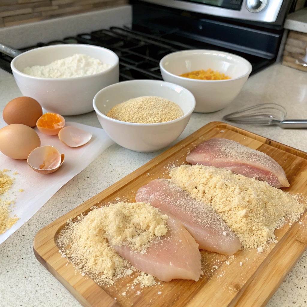 Ingredients for Baked Parmesan Chiken
