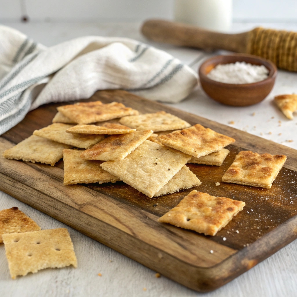 Sourdough Discard Crackers