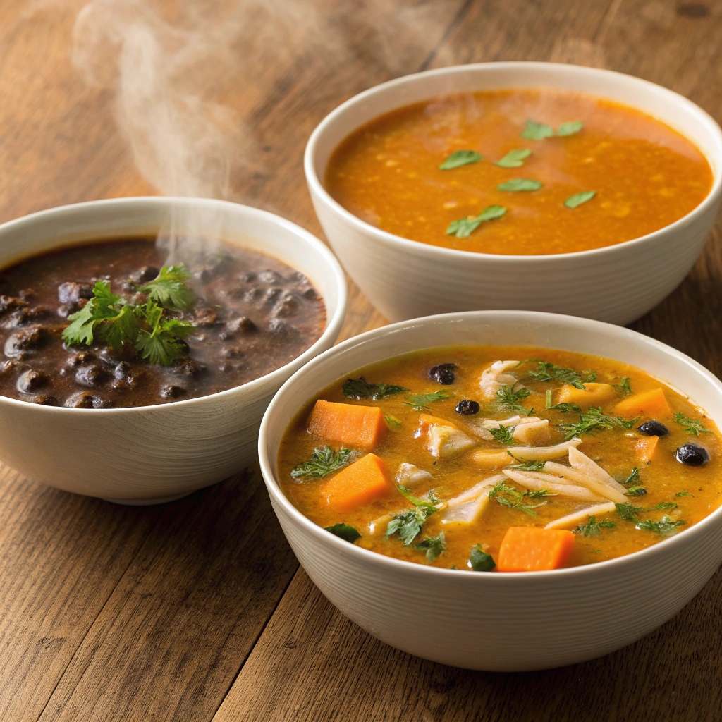 Healthy Soup variations