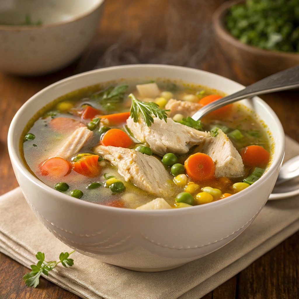 variation chiken soup Healthy Soup 