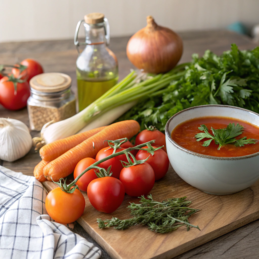 Fresh tomatoes for homemade tomato soup