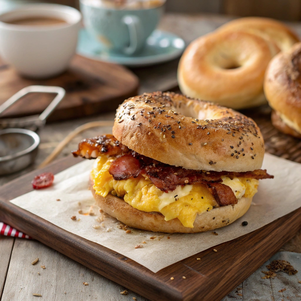 "Delicious bagel sandwich recipes for a perfect breakfast"