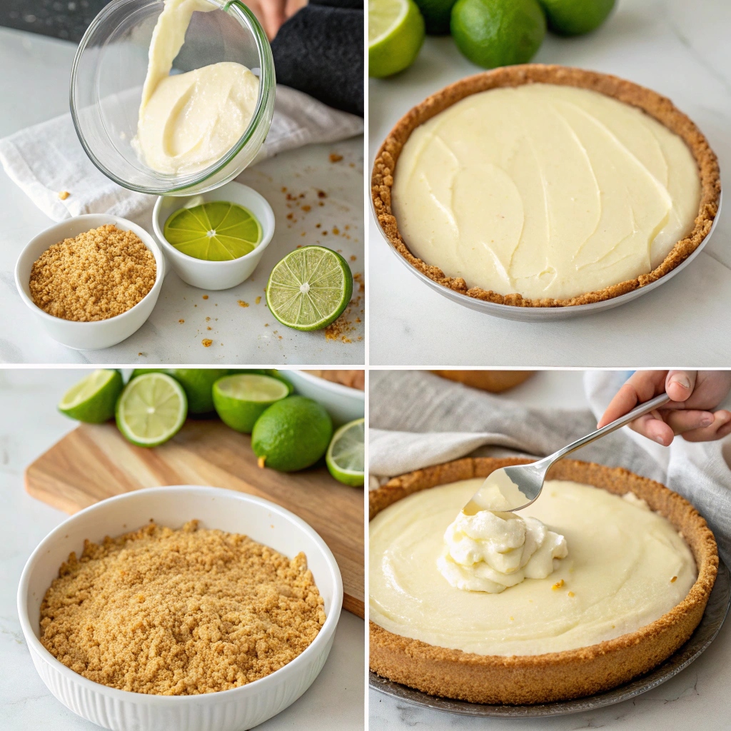 "Delicious slice of Perfect Key Lime Pie showcasing its creamy filling and vibrant flavor"