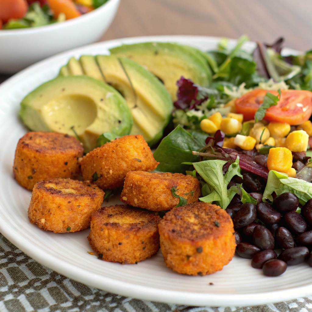 Air Fryer Sweet Potato Bites - Crispy and delicious snacks made healthier with an air fryer.
