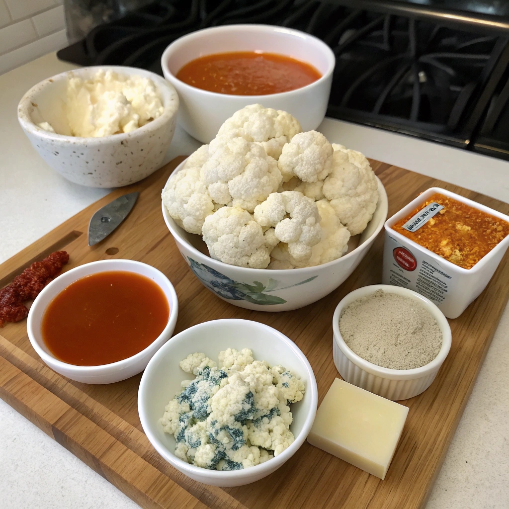 Buffalo Cauliflower Bites - A healthy and flavorful alternative to traditional wings.