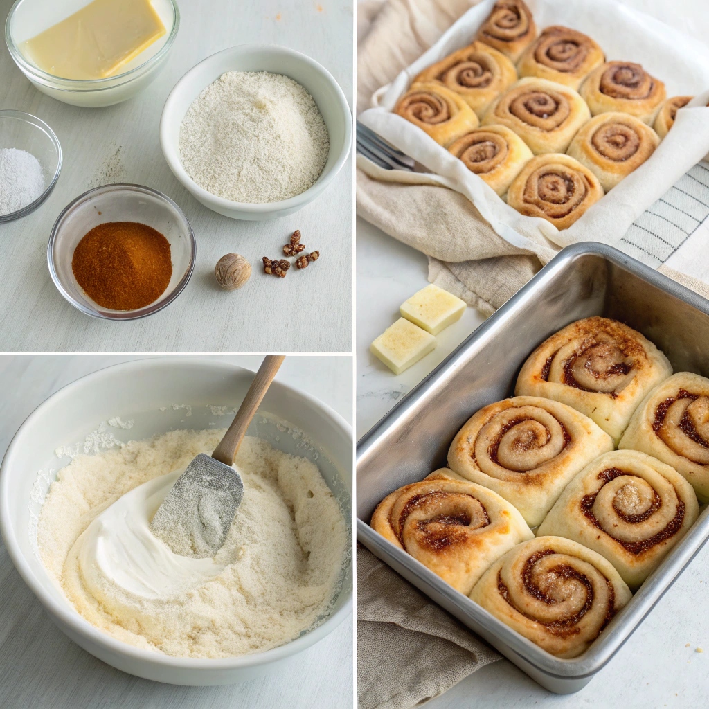 Freshly baked Cinnamon Roll Focaccia drizzled with icing