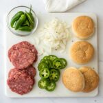 Jalapeño-Onion Smash Burgers