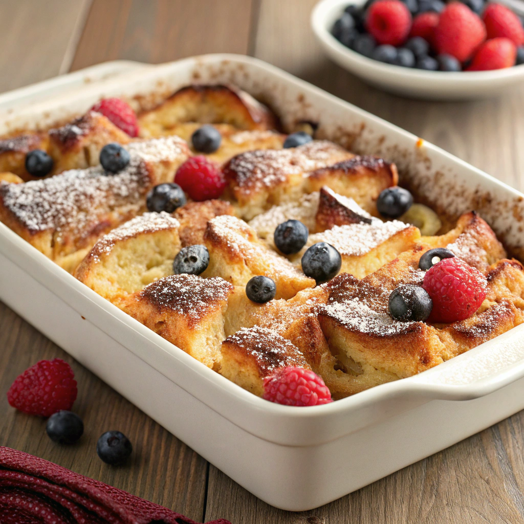 Tasty Breakfast Casserole Recipes served on a plate