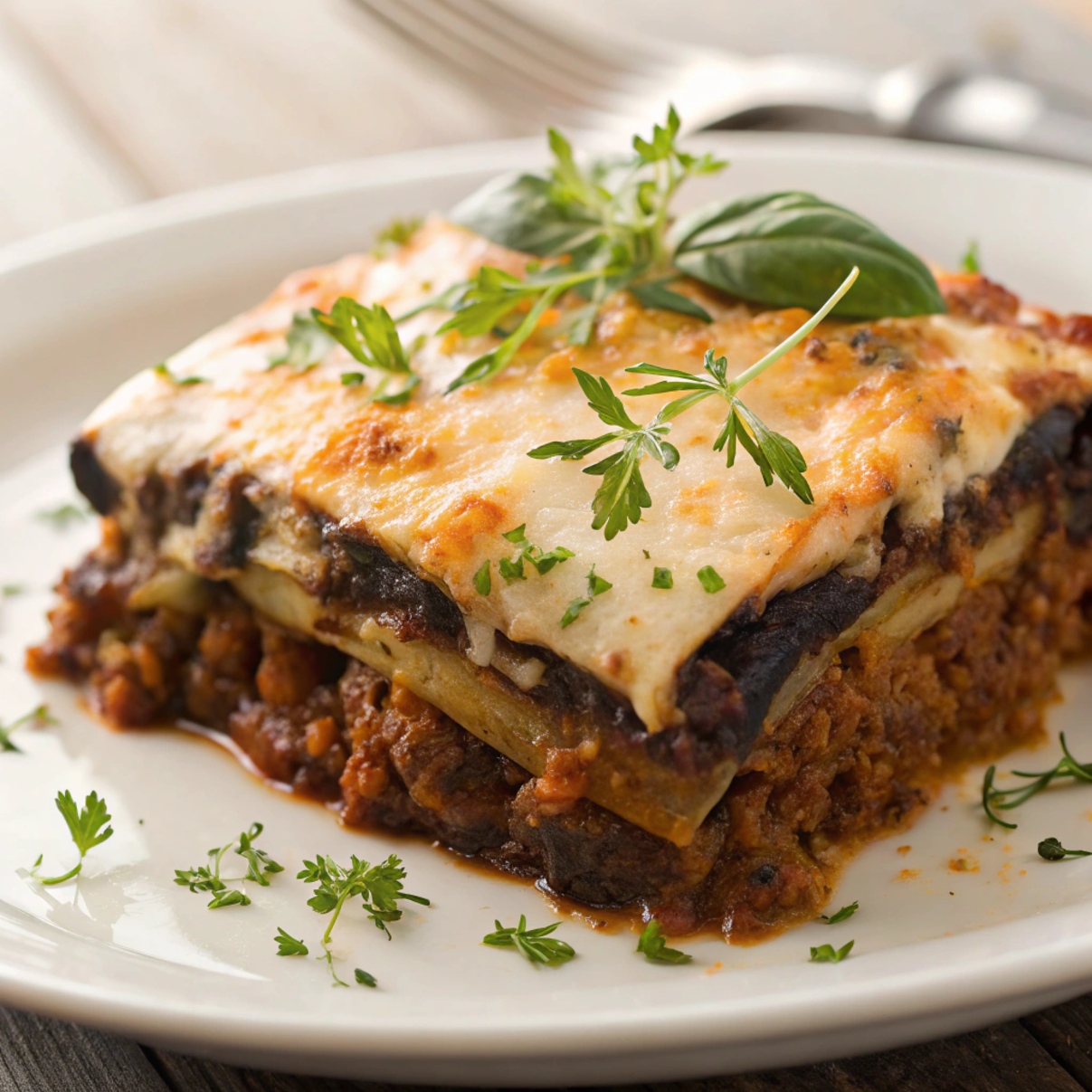 Ground beef sautéed with onions, garlic, and tomatoes, simmering into a rich sauce