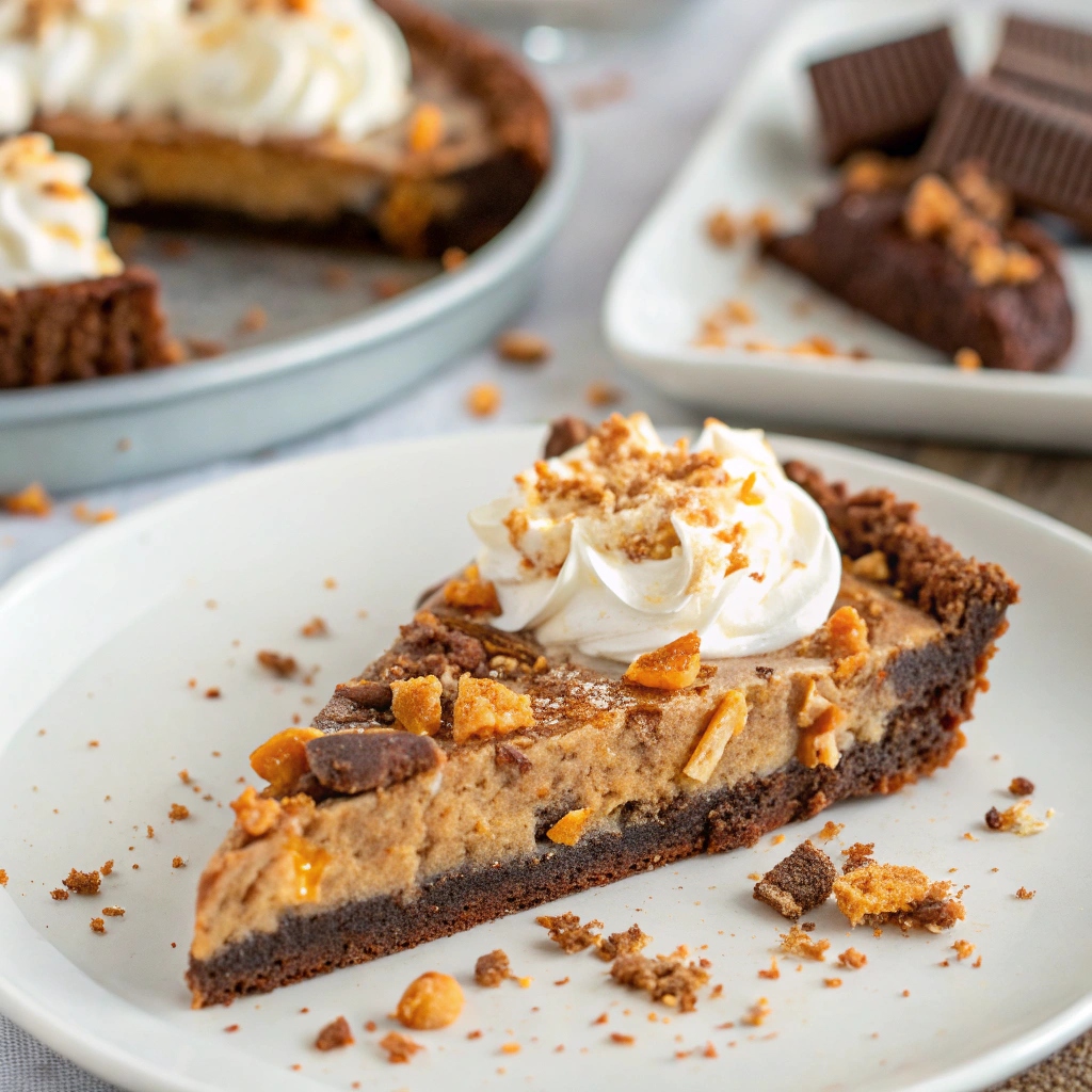Indulge in the Decadence of Butterfinger Pie: A Irresistible Treat for Every Occasion