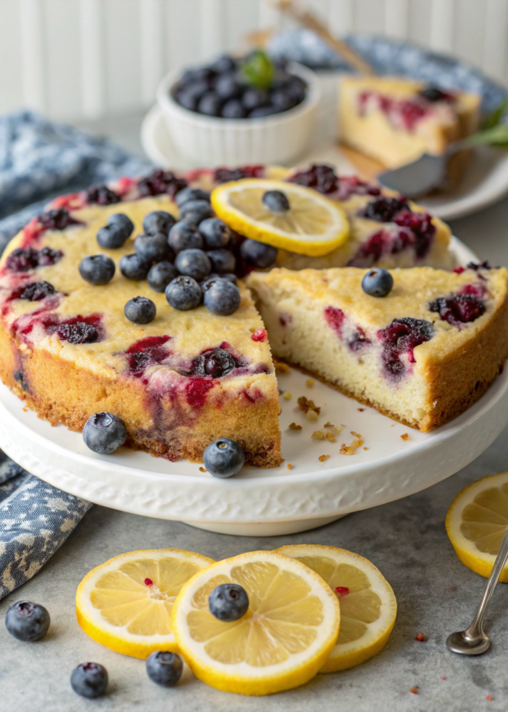Gluten-Free Blueberry Lemon Cake: A Delicious and Versatile Delight