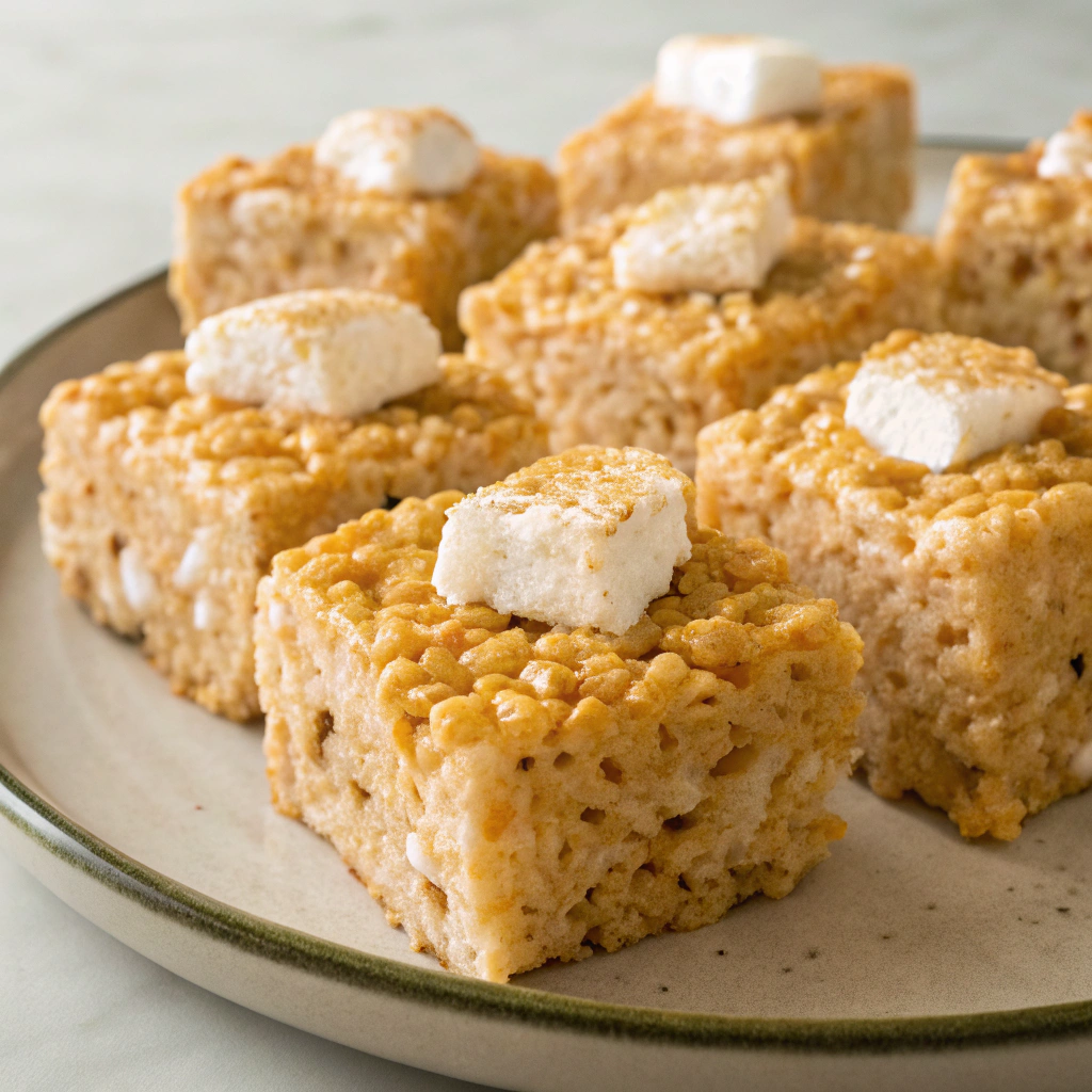  Spiced Marshmallow Rice Treats for Baking for Ramadan