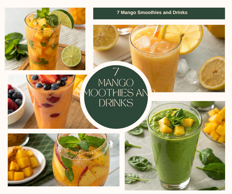 Delightful Mango Smoothies and Drinks: 7 Refreshing Recipes
