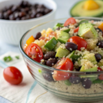 Quinoa and Black Bean Salad - A refreshing spring lunch idea