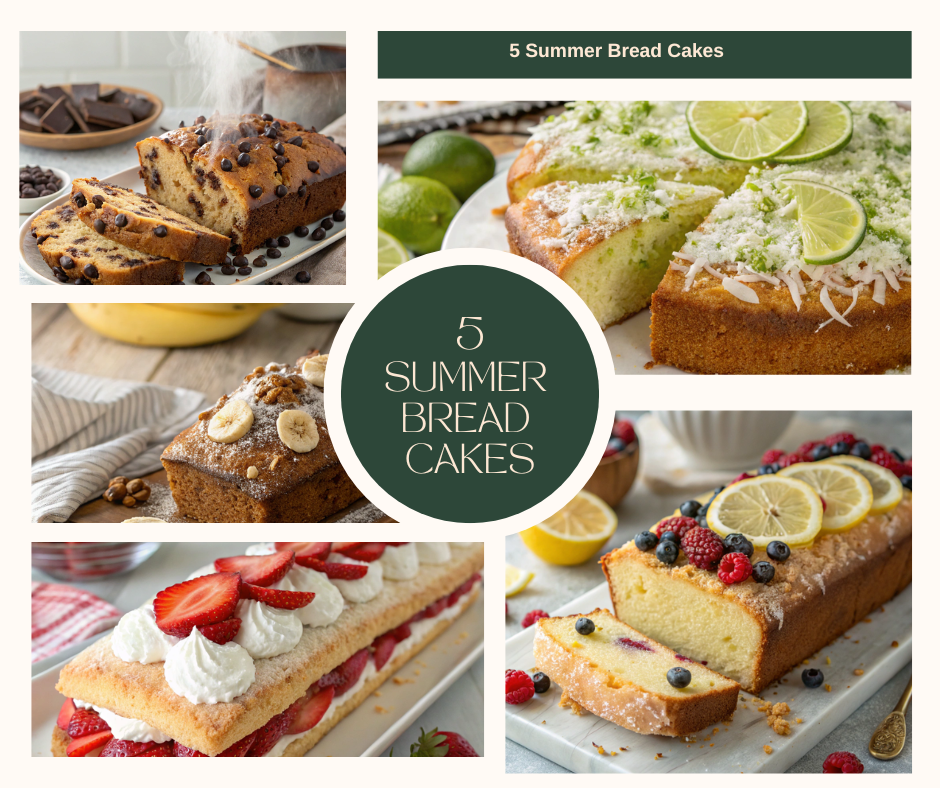 Delicious and Easy: 5 Recipes for Summer Bread Cakes You Need to Try Today