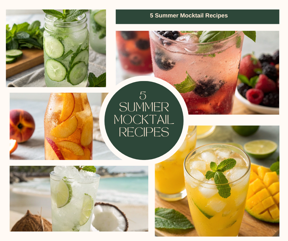 5 Summer Mocktail Recipes Collection