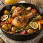 One-Pan Herb Roasted Chicken and Vegetables - Quick and Delicious Family Meal Ideas