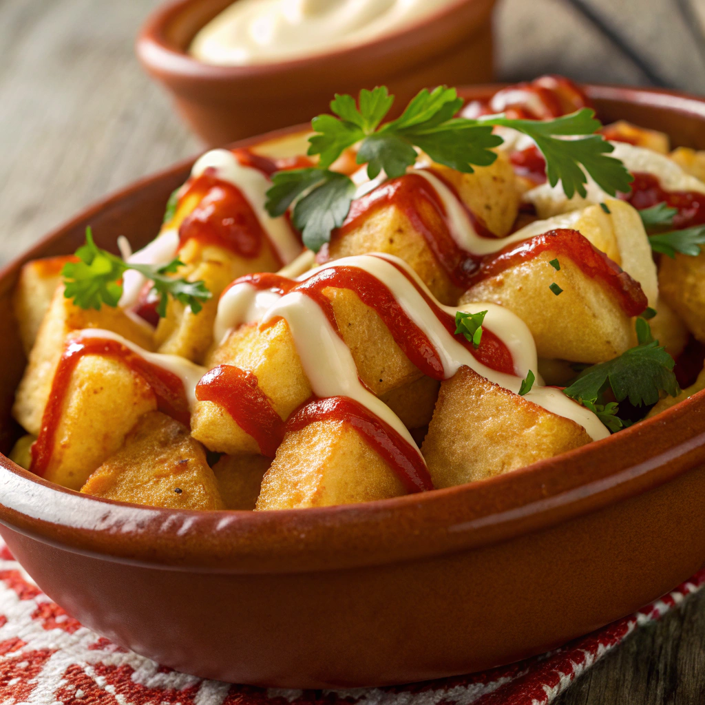 Spanish Patatas Bravas - Easy Potato Side Dishes